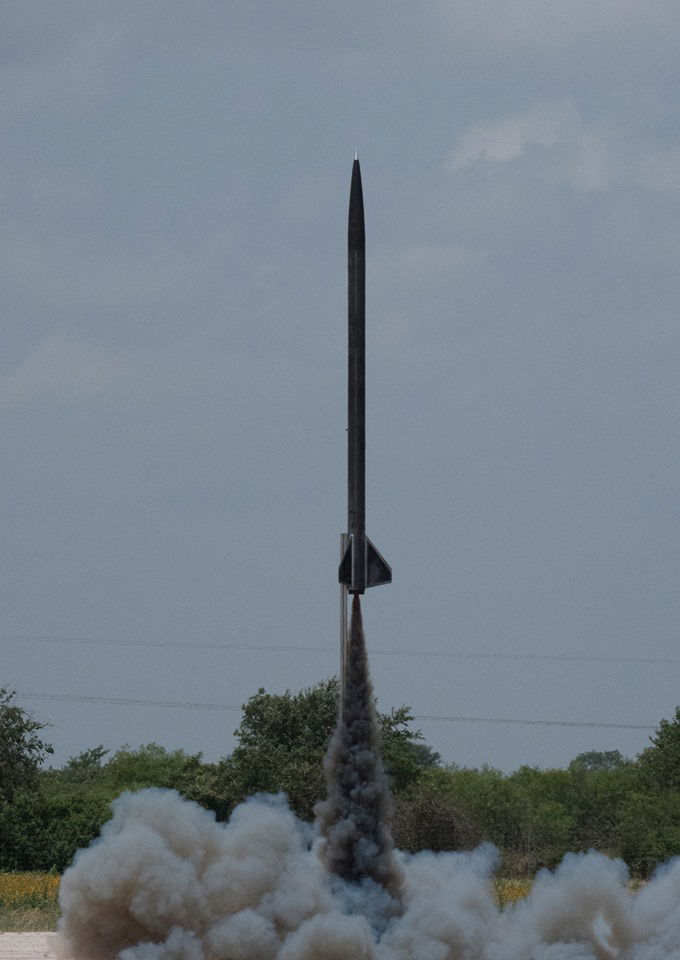 Stargazer at liftoff.