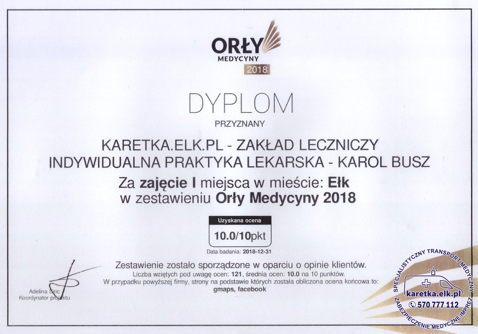 ORŁY MEDYCYNY