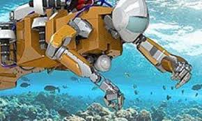 الروبوت تحت الماء image