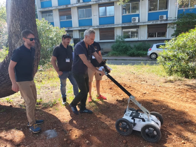 Retour sur la formation "Georadar" et "TDEM"