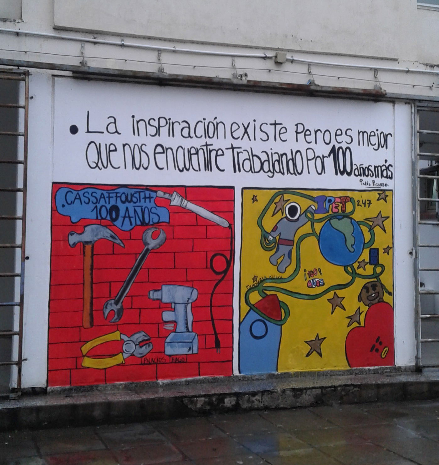 Murales y Mosaiquismo en Patios - 2019