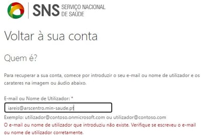 ULS Coimbra suspende temporariamente acesso às contas de email dos profissionais de saúde dos centros de saúde.