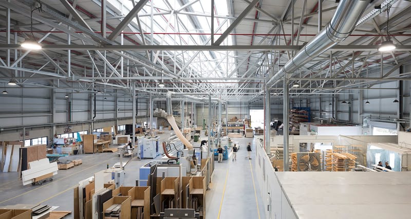 A chicken coop for an innovative and advanced building