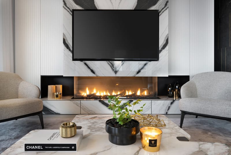 לוהט כאן | קמינים משולבים בנגרות