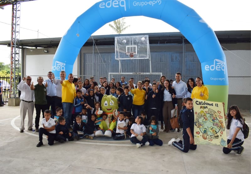 Comité de Cafeteros del Quindío y la EDEQ  inauguran tres plantas de potabilización en  escuelas rurales del Quindío