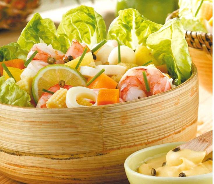Salade crevette