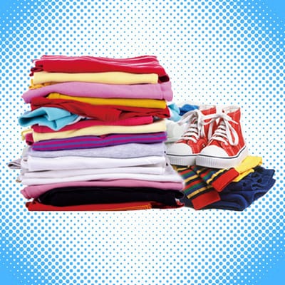 Donación de ropa a albergue