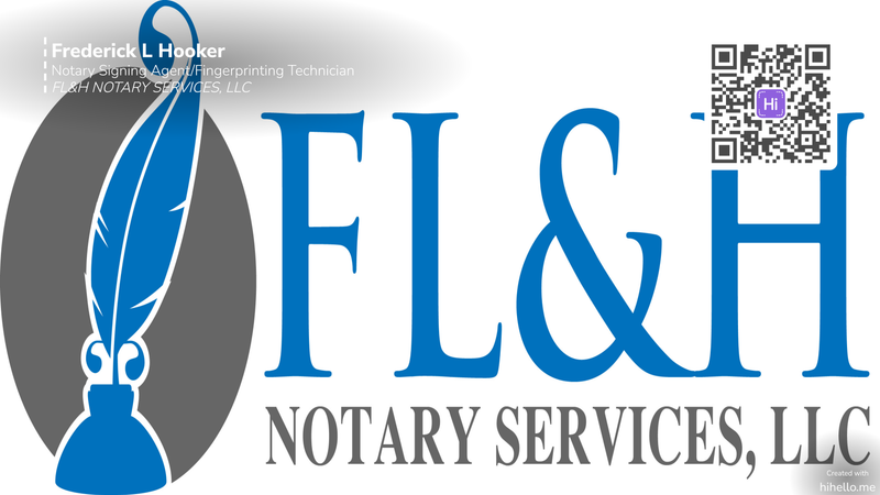 WE HAVE PARTNERED WITH FL&H NOTARY SERVICES, LLC AND NOW OFFER MOBILE NOTARY SERVICES.
