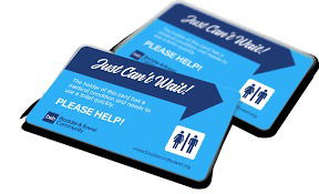 FREE Just Can’t Wait Toilet Card image