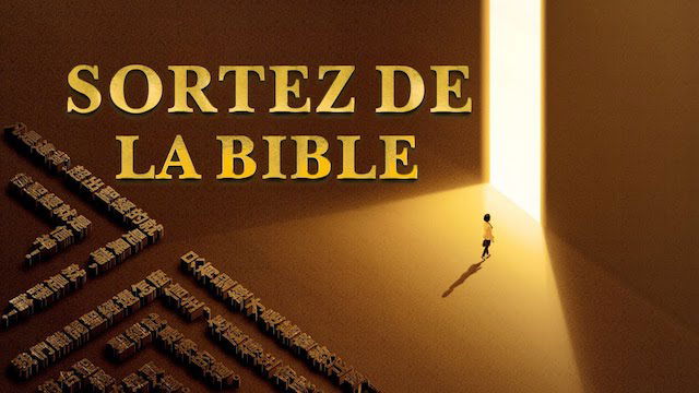 « Sortez de la Bible »