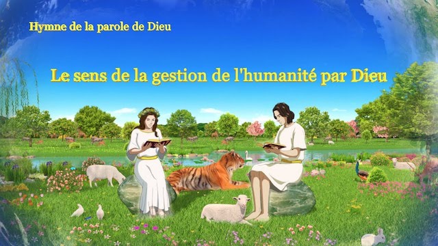 Le sens de la gestion de l'humanité par Dieu