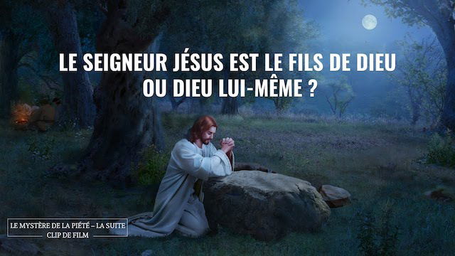 Le Seigneur Jésus est le Fils de Dieu ou Dieu Lui-même ?