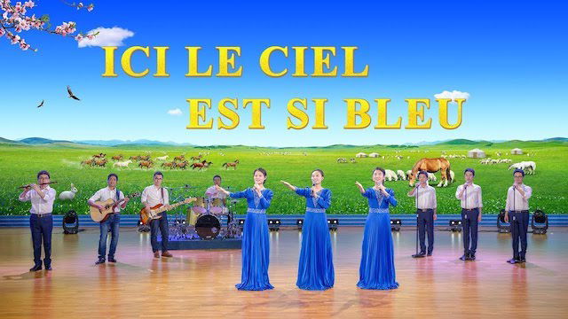 Ici le ciel est si bleu
