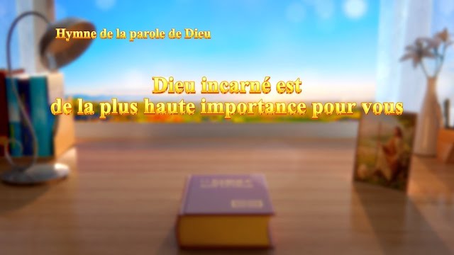 « Dieu incarné est de la plus haute importance pour vous »