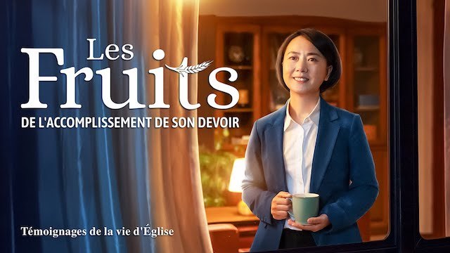 « Les fruits de l'accomplissement de son devoir »