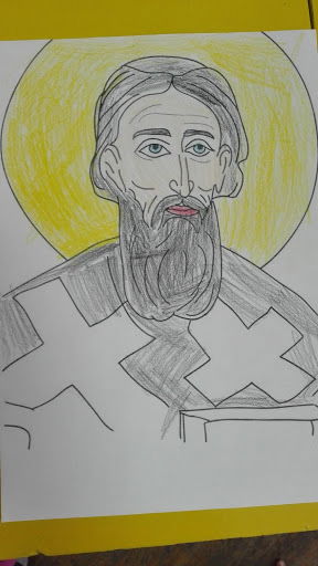 Час "Слово о Светом Сави" са децом предшколског узраста, одржан 22.1.2019.године