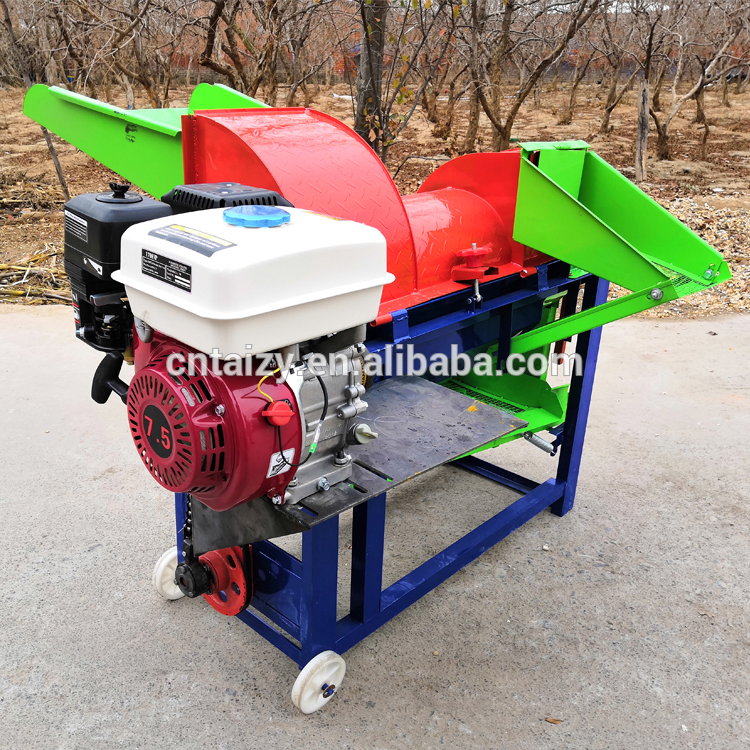Working principle of corn peeling and threshing machine