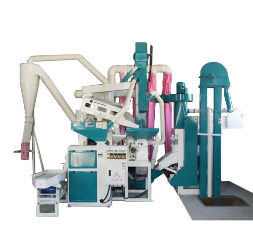 Overall structure of new rice mill