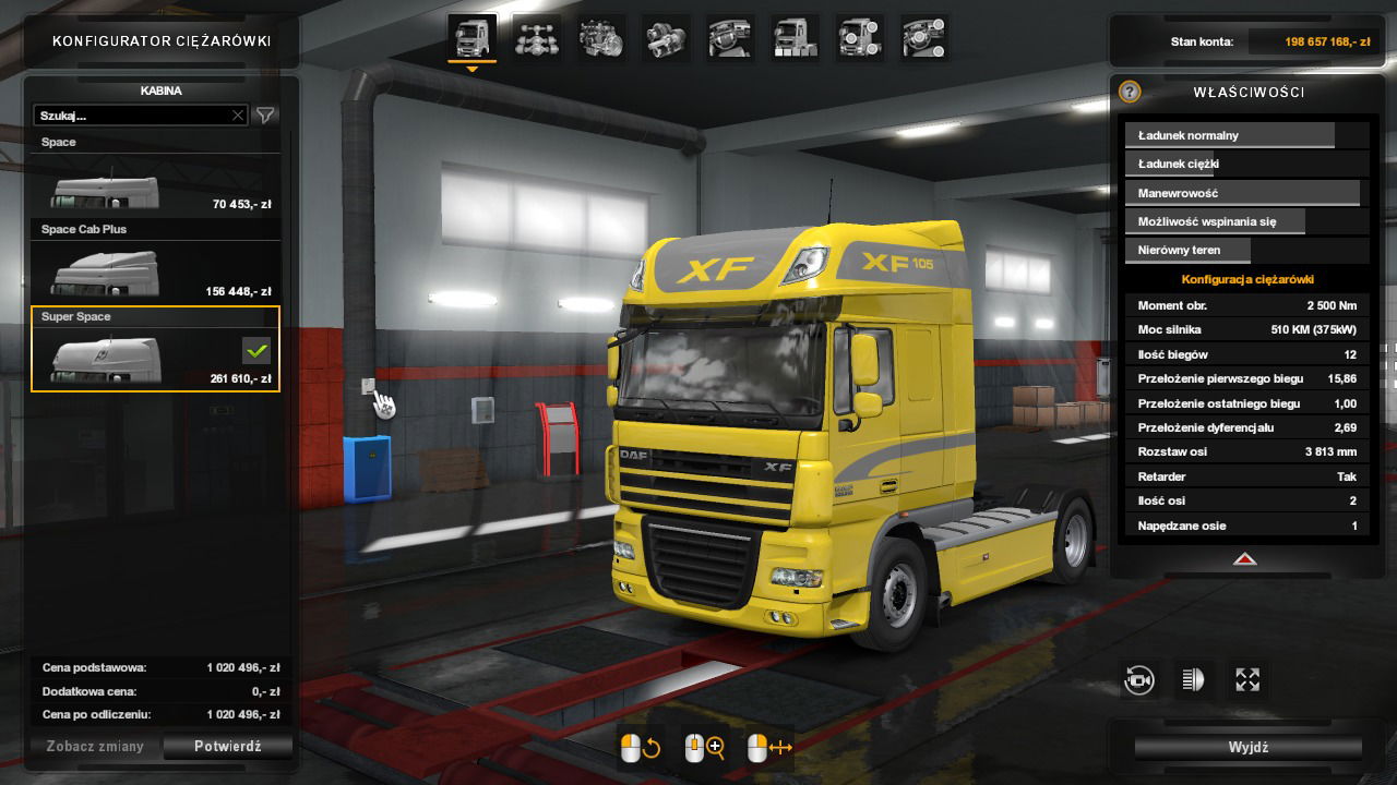 Daf XF105 SUPER SPACE