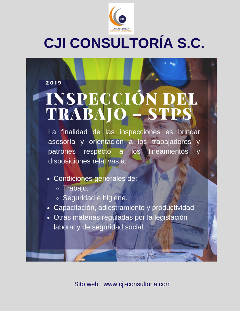Finalidad de las inspecciones de trabajo