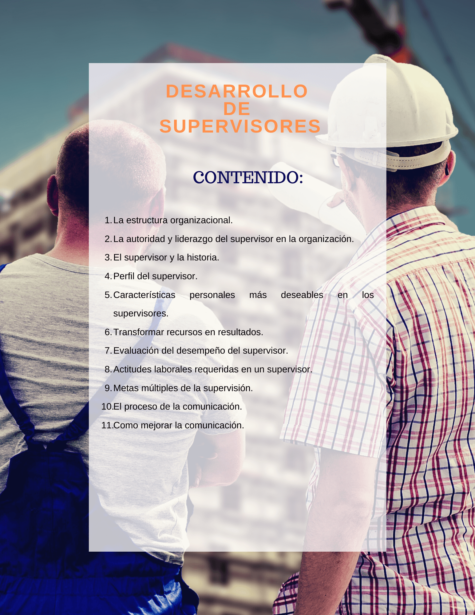 Desarrollo de supervisores