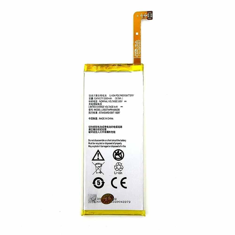 ZTE Blade S7 T920 2500mAh/9.7WH 3.85V/4.4V ZTE Li3925T44P6HA54236 Batería