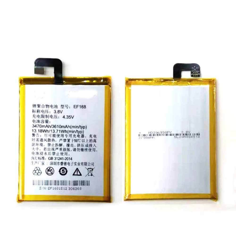 PPTV King7 King7S PP6000 3470mAh/13.18WH 3.8V/4.35V PPTV EF168 Batería