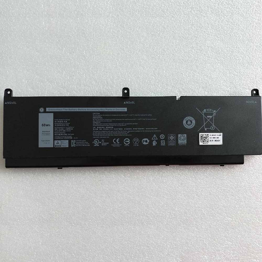 Dell C903V 11.4V 68Wh - C903V Batería para Dell Precision 7550 7750 Laptop