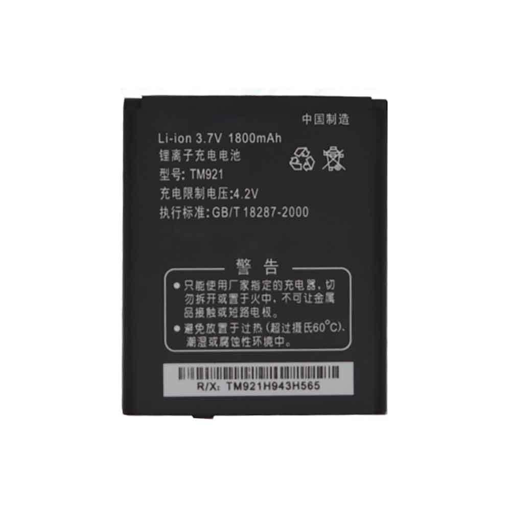 K-Touch TM921 1800mAh - TM921 Batería para K-Touch A907 A909 A930 B920 B922 A908