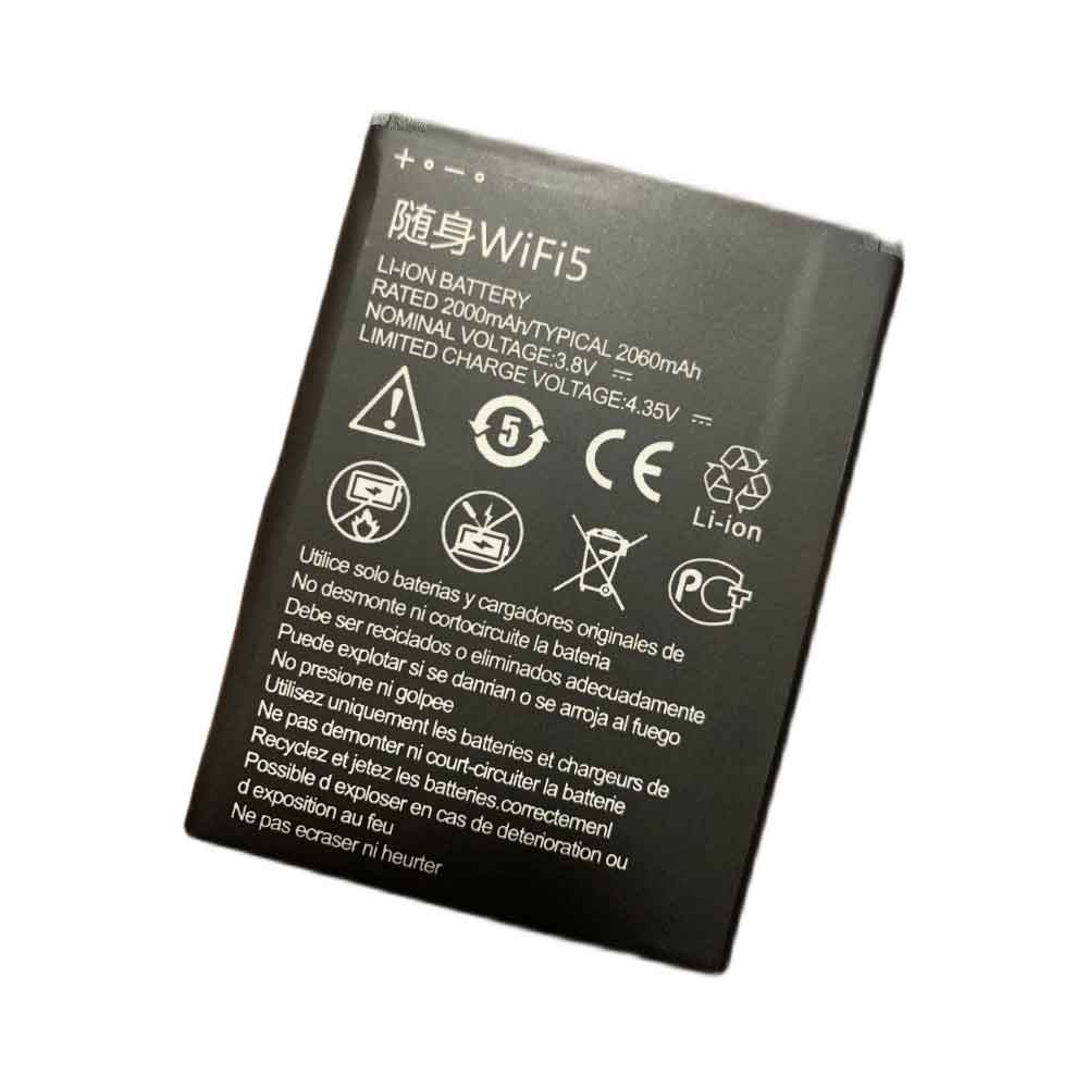 ZTE li3820t43p4h735550 2000mAh - li3820t43p4h735550 Batería para ZTE WiFi5 MF932