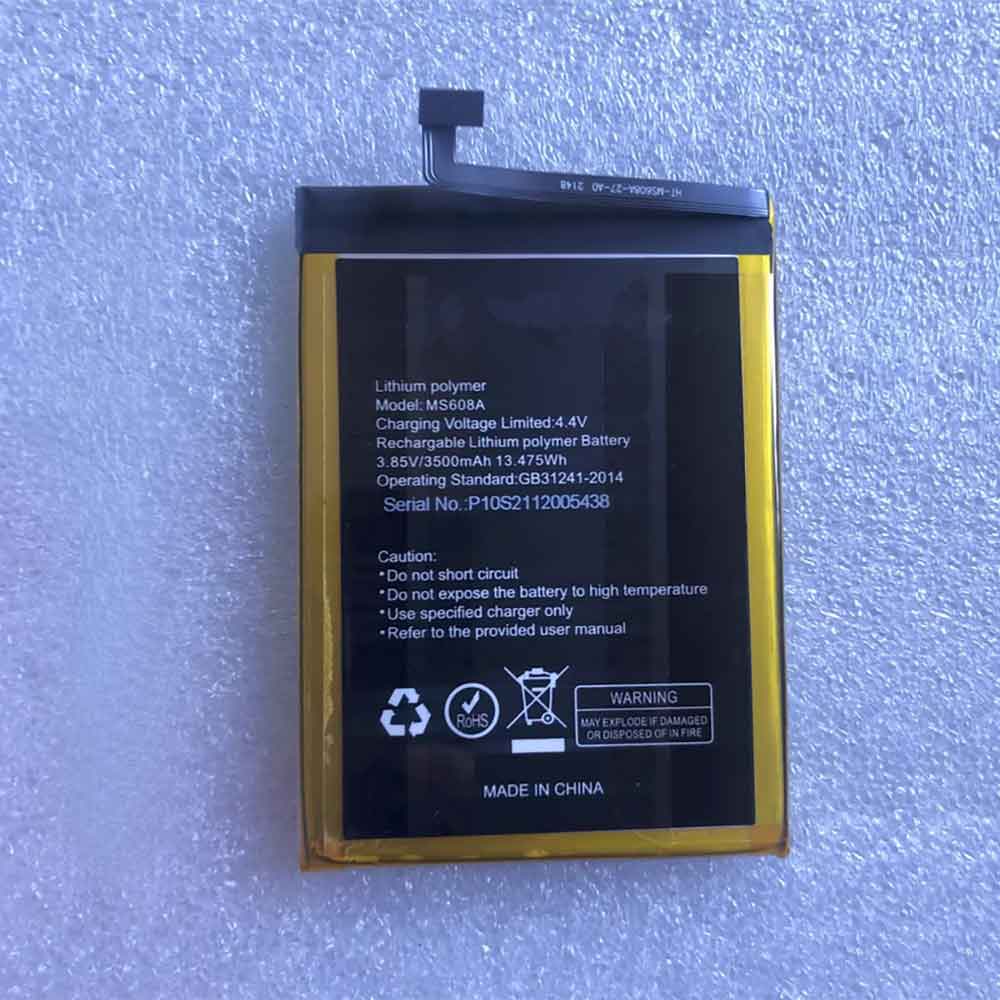 3500mah Batería MS608A para Gplus MS608A