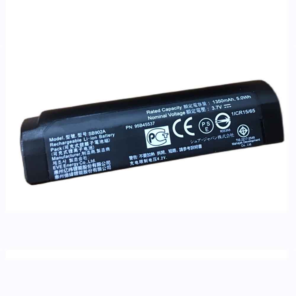 1350mAh Batería SB902A para Shure GLX-D Handheld Bodypack