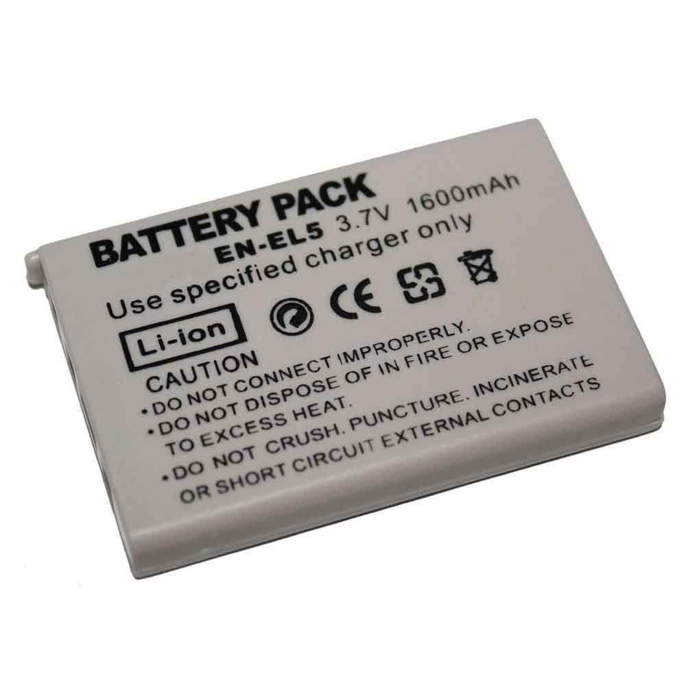 1600mAh Batería EN-EL5 para Nikon P90 P100 P500 P510 P520 P5000 P5100 P6000