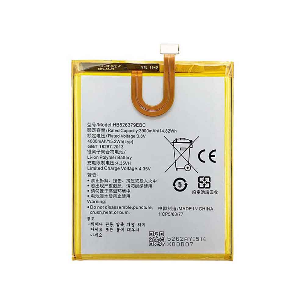 4000mAh Batería HB526379EBC para Huawei Y6 Pro