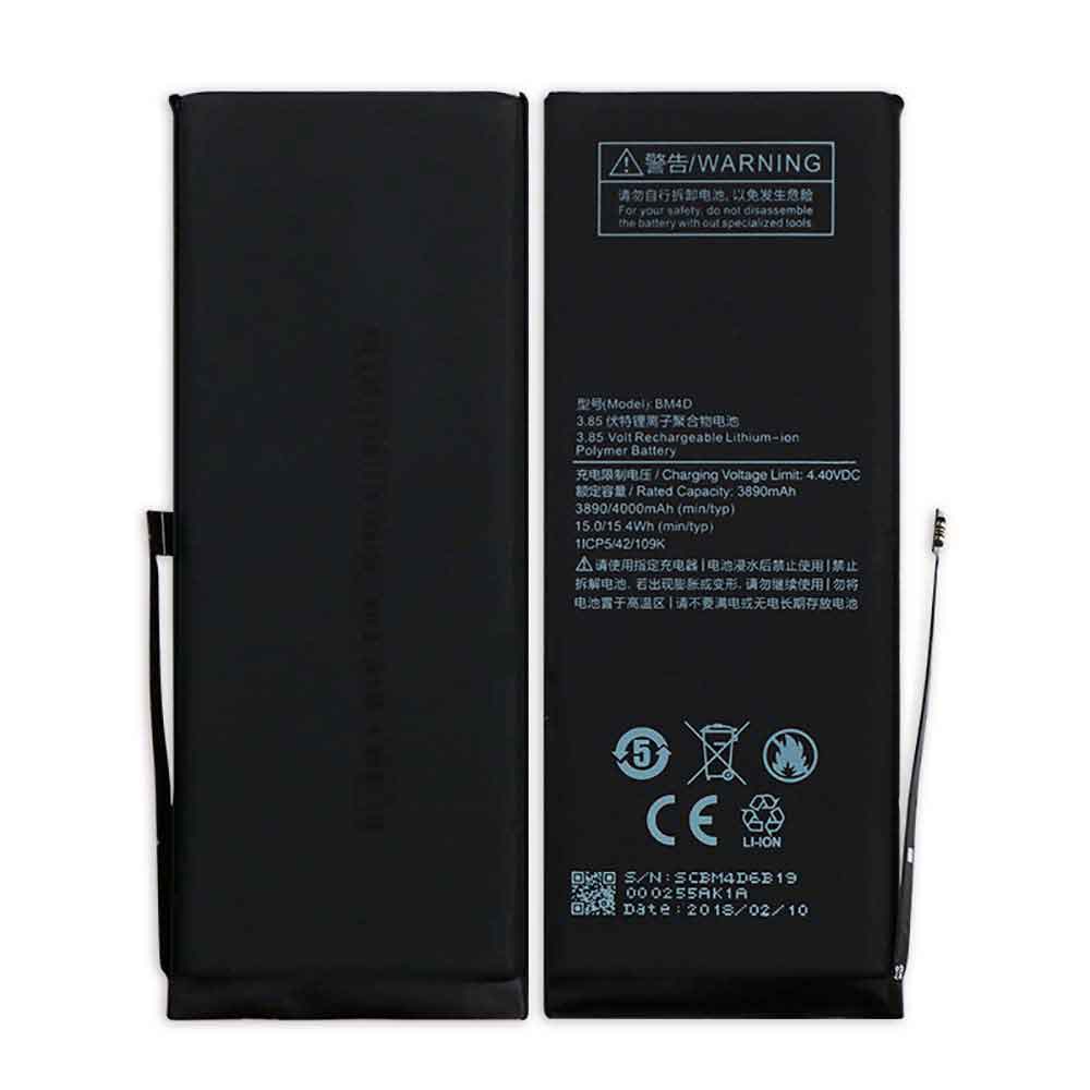 3890mAh Batería BM4D para Xiaomi Mi 6 Plus