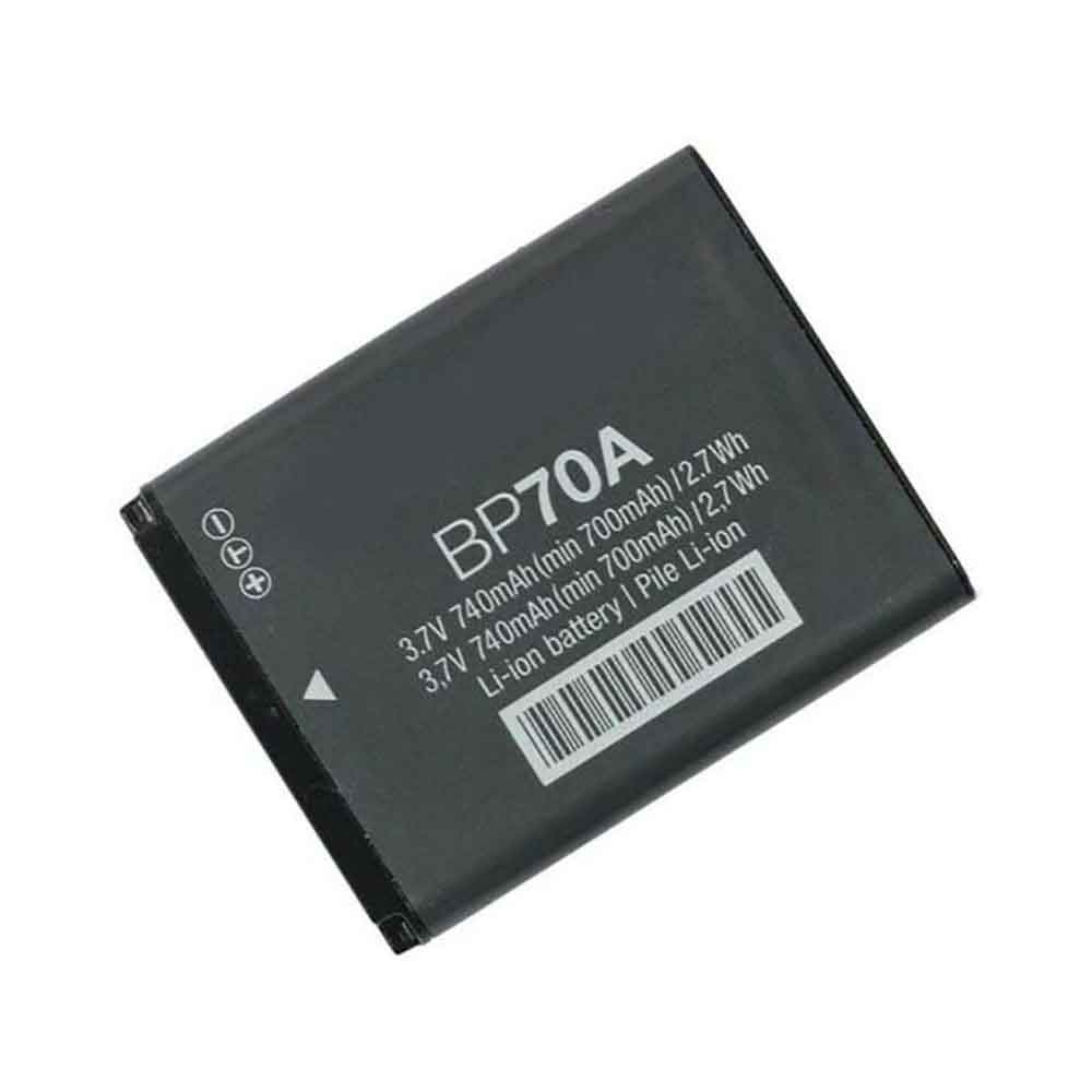 Samsung BP70A 740mAh - BP70A Batería para Samsung WB50F ES95 ST72 ST150F WB30F