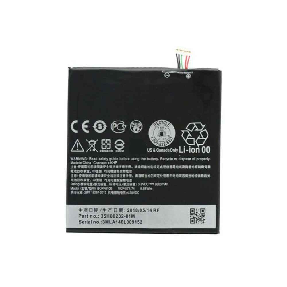 2600mAh Batería BOPF6100 para HTC Desire 820 D820u D820t