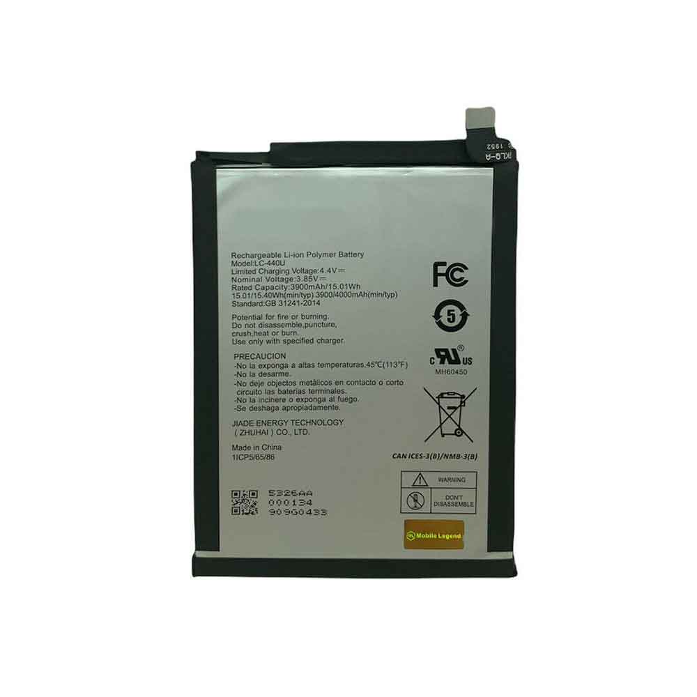 4000mAh Batería LC-440U para Nokia 5.3 TA-1223