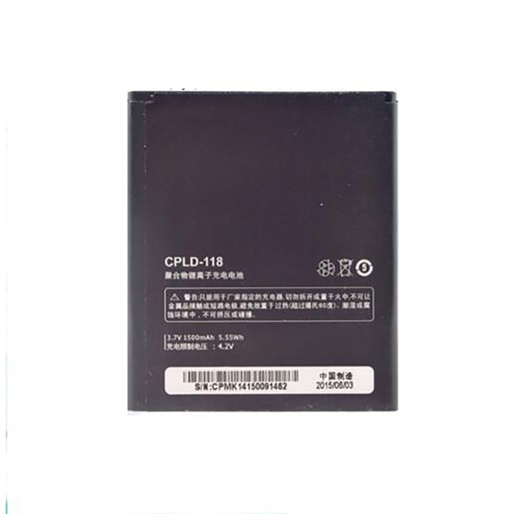 1500mAh Coolpad CPLD-118 Batería para Coolpad 5310