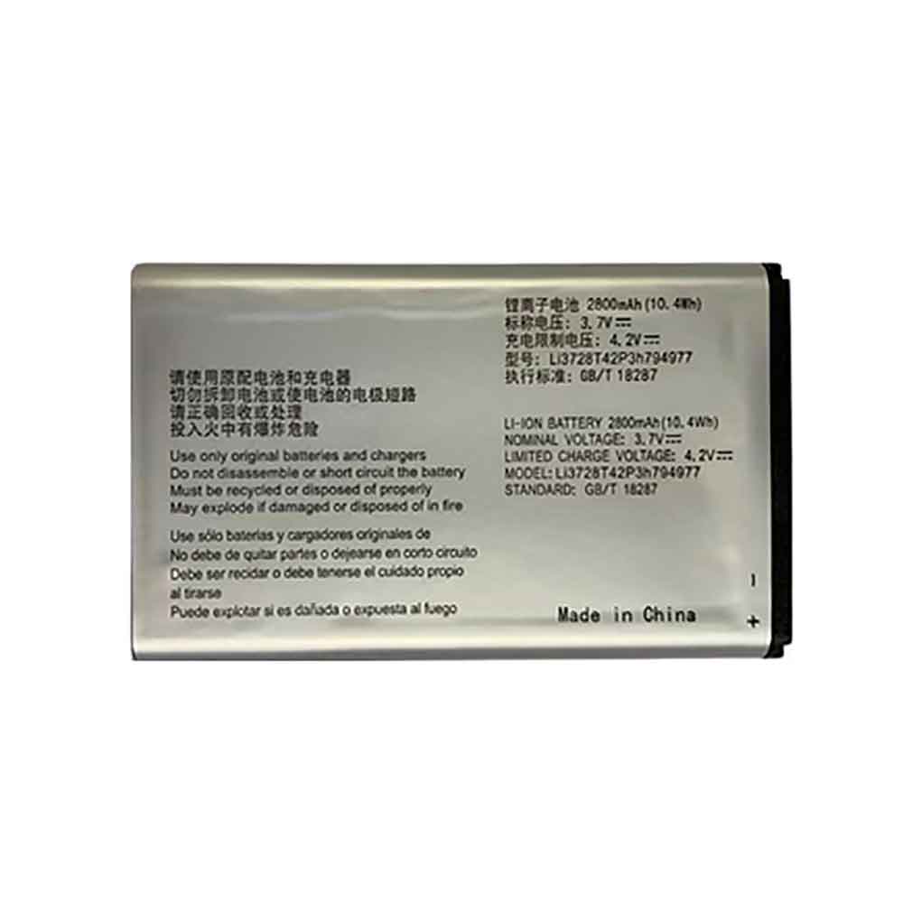 2800mAh ZTE Li3728T42P3h794977 Batería para ZTE MF923