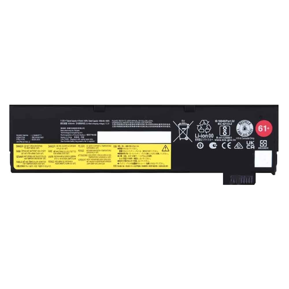 4050mAh Lenovo L18M6P71 Batería para Lenovo ThinkPad T470 T480 T570