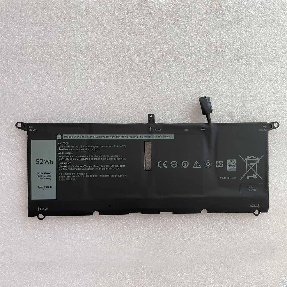 6500mAh Dell DXGH8 Batería para Dell XPS 13 9370 13-9370-D1605G 13 9370 FHD i5