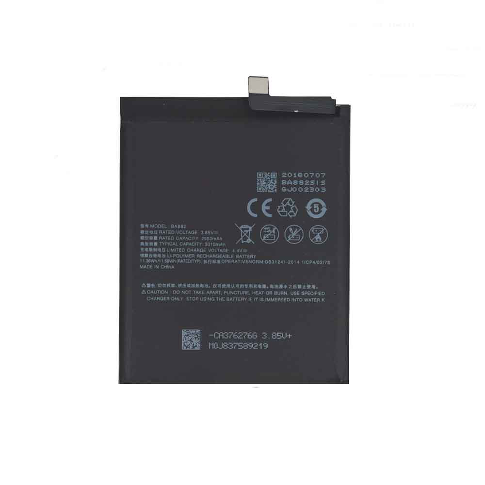 3010mAh Meizu BA882 Batería para Meizu 16th