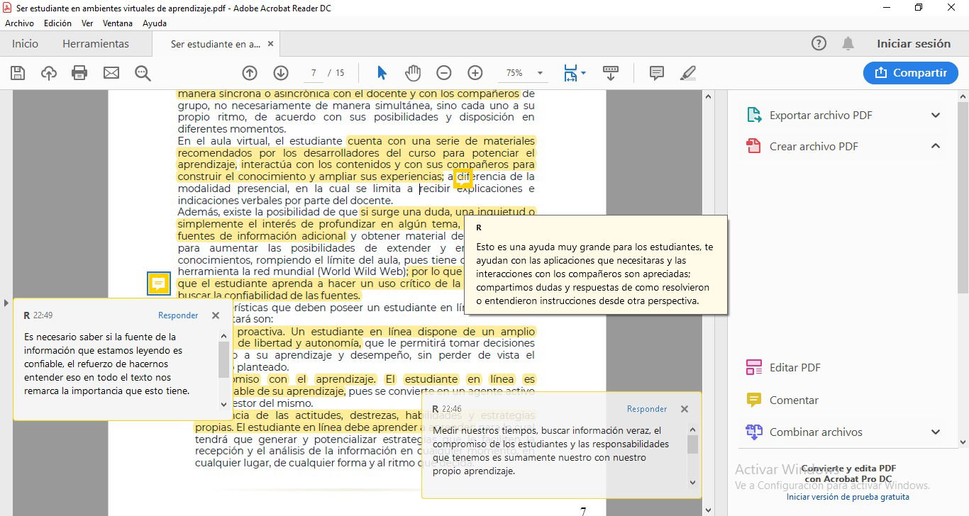 Evidencia Unidad 1 sesión 2 actividad 2