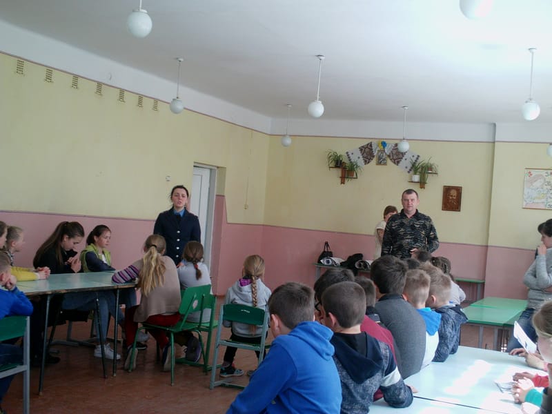 Зустріч правоохоронних органів з учнями школи