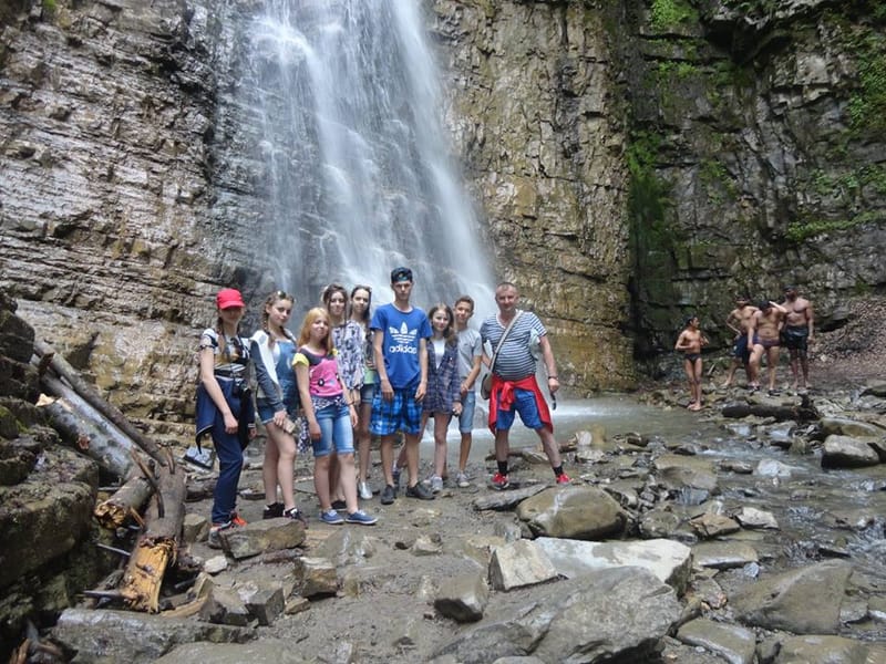 Учні Берегівського НВК в дводенній краєзнавчі екскурсії відвідали Манявський скит