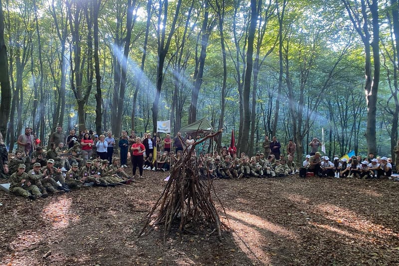 Участь у відкритті Всеукраїнської дитячо-юнацької  військово-патріотичної гри «Сокіл» («Джура»)  у 2023-2024 навчальному році