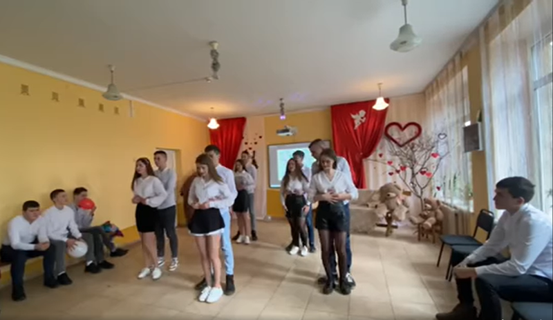 розважальний захід до Дня Святого Валентина «На крилах любові»