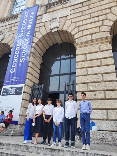 6° cONCORSO nazionale &quot;scuola in musica&quot;, VERONA 2022 image