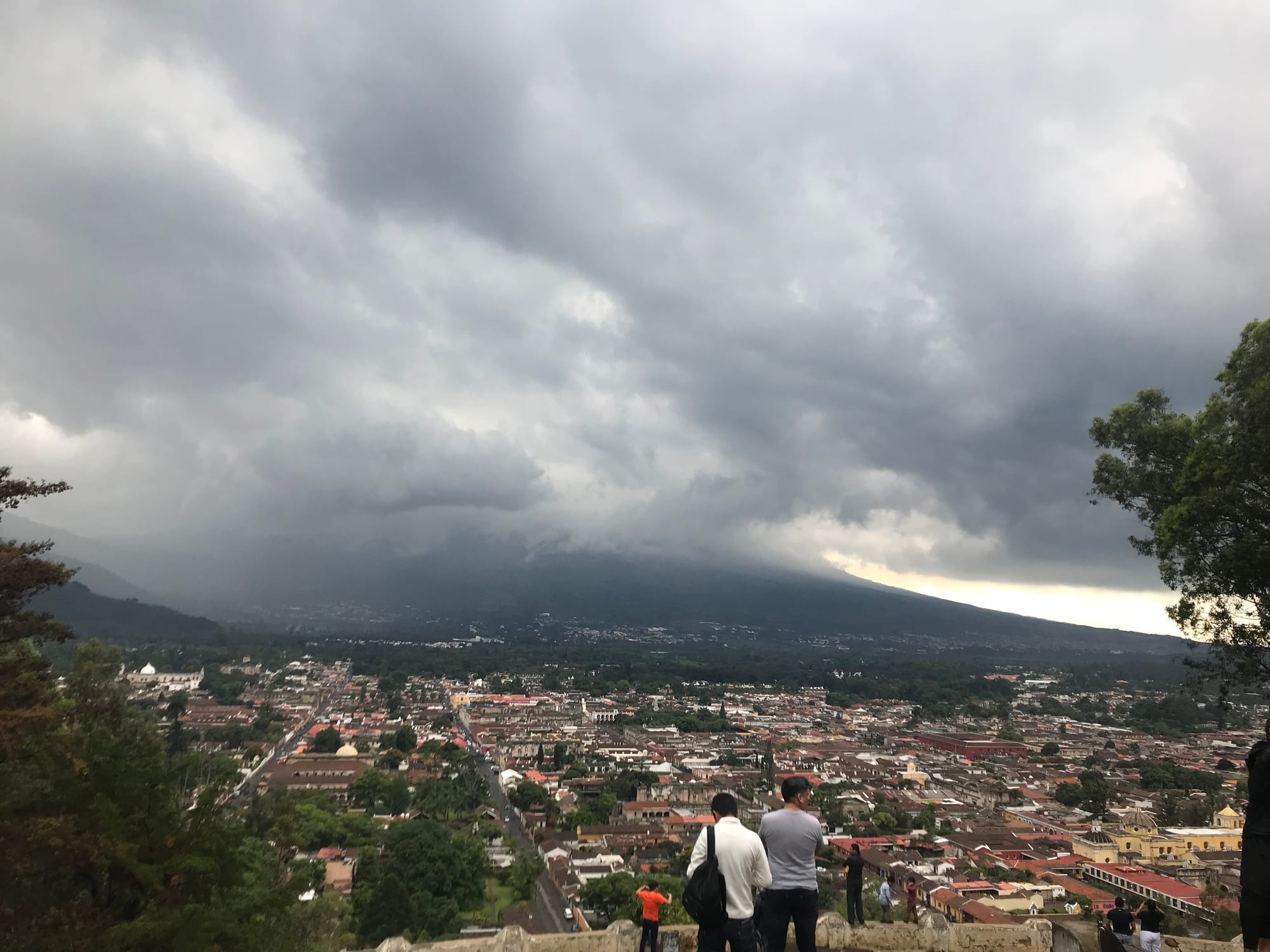 View of the City of Antigua